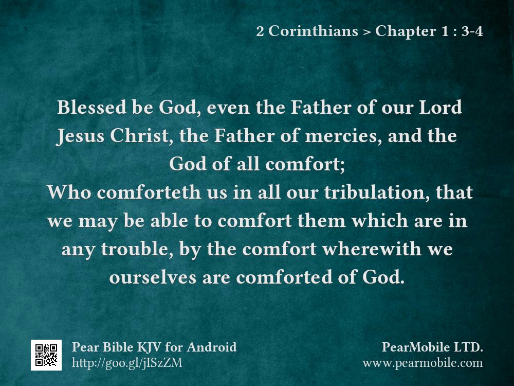 2 Corinthians, Chapter 1:3-4